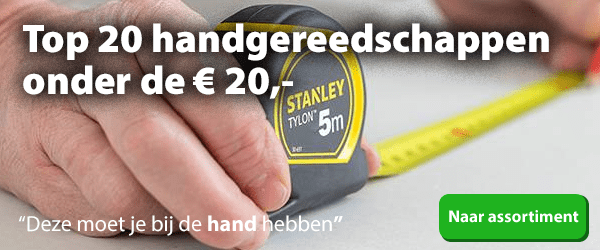 top 20 handgereedschappen