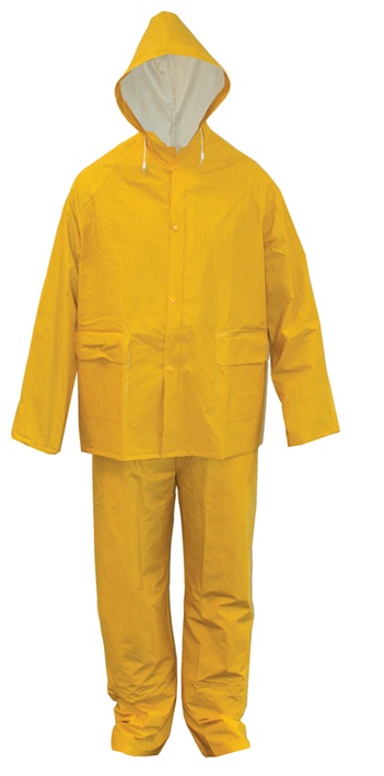 Overzicht van regenkleding