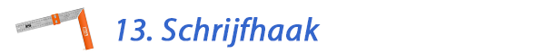 Schrijfhaak