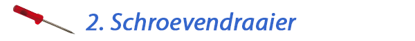 schroevendraaier