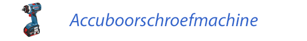 Accuboorschroefmachine
