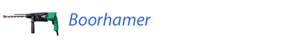 Boorhamer