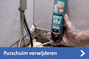 Purschuim verwijderen