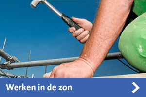 Werken in de zon