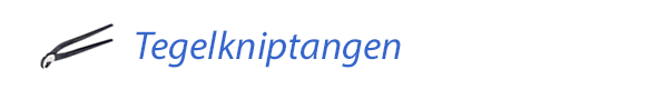 Tegelkniptangen