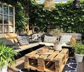 Pallet terras