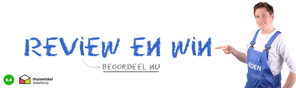 Schrijf een review en win